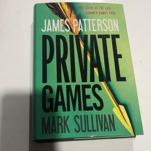 Private Games by James Patterson hardcover book